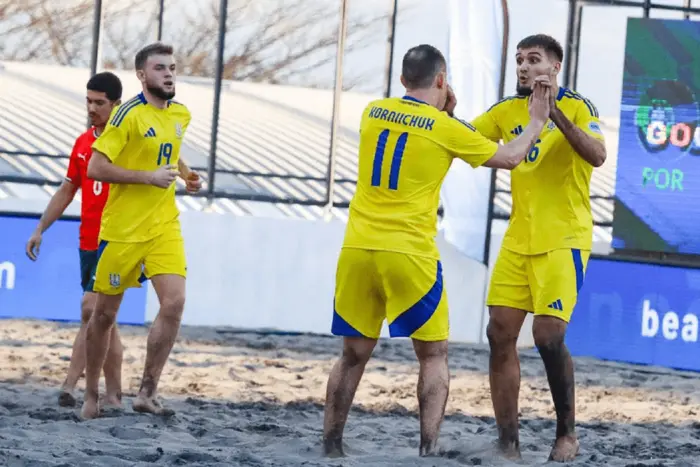Euroliga-2025: Die männliche Nationalmannschaft der Ukraine im Beachsoccer errang den zweiten Sieg
