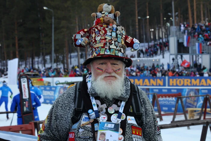 Eine legendäre Biathlon-Fans ist verstorben