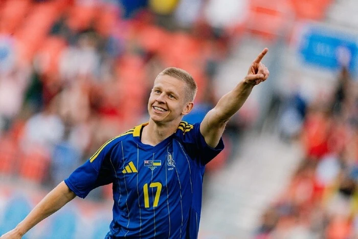 Zinchenko gehört zu den Top 10 der besten Torschützen der ukrainischen Fußballnationalmannschaft