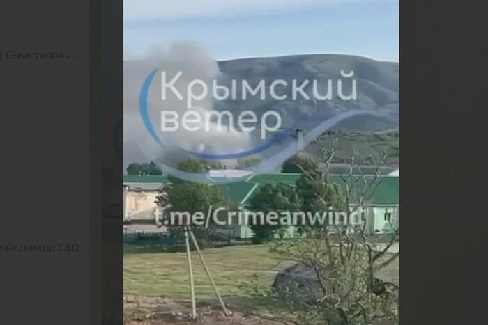 In occupied Crimea, drones struck Russian ammunition depots