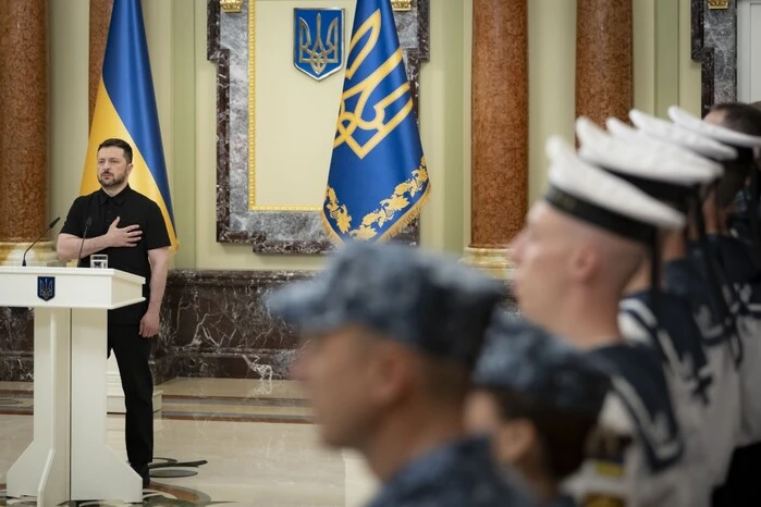 Zelensky Awards the Soldiers of the Naval Forces of the Armed Forces of Ukraine