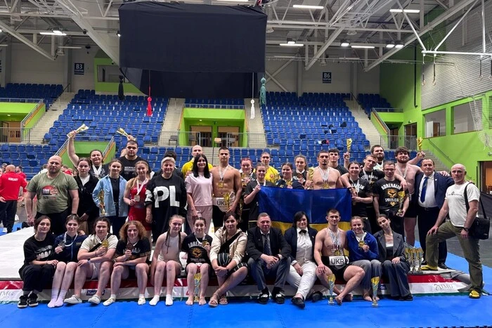 Ukrainian sumo wrestlers triumph at the European Championship