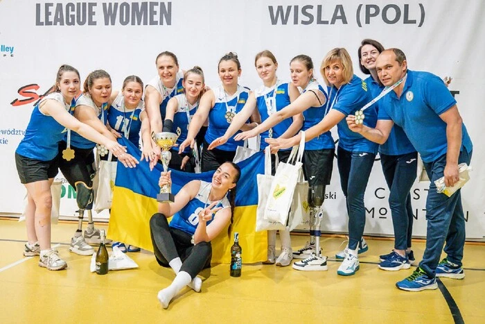 The Ukrainian Women's Sitting Volleyball Team Won the 'Golden League of Nations' Tournament