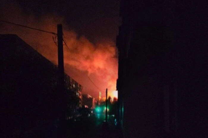 Fires and explosions in Odesa