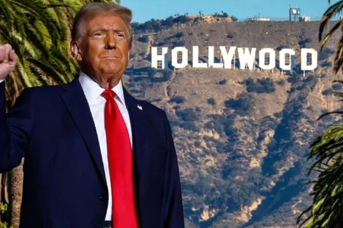 Trump talks with Hollywood producers