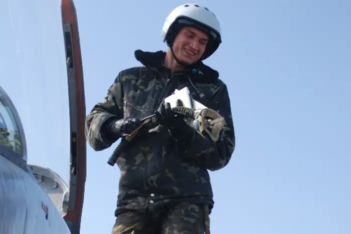 Ustimenko was a classmate of Jusa: photo of the F-16 pilot who died this night