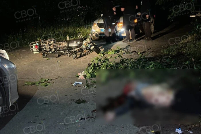 A Biker Died in Kryvyi Rih While Fleeing from the Police