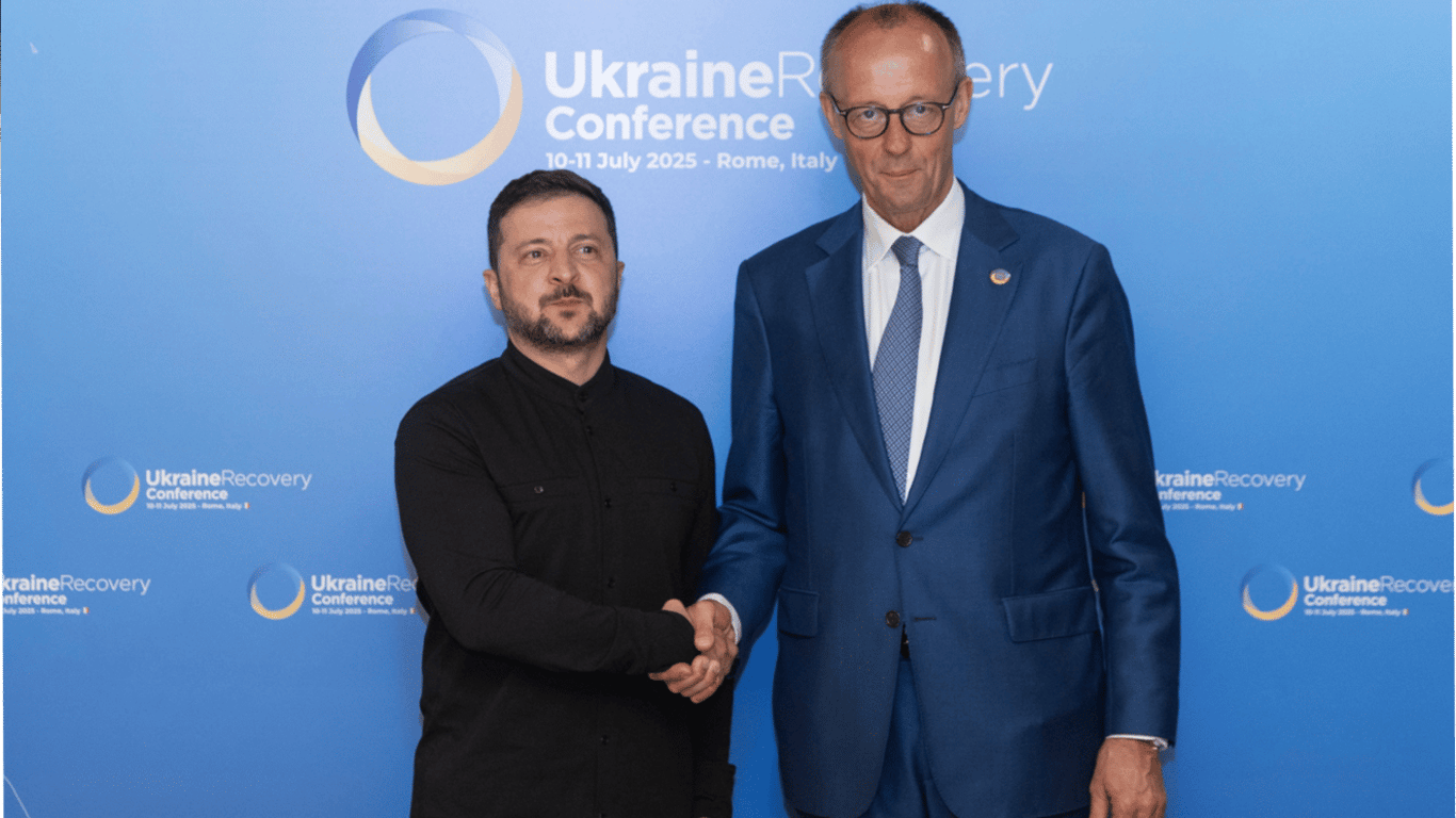 Зеленський та Мерц зустрілися в Італії — про що йшлося