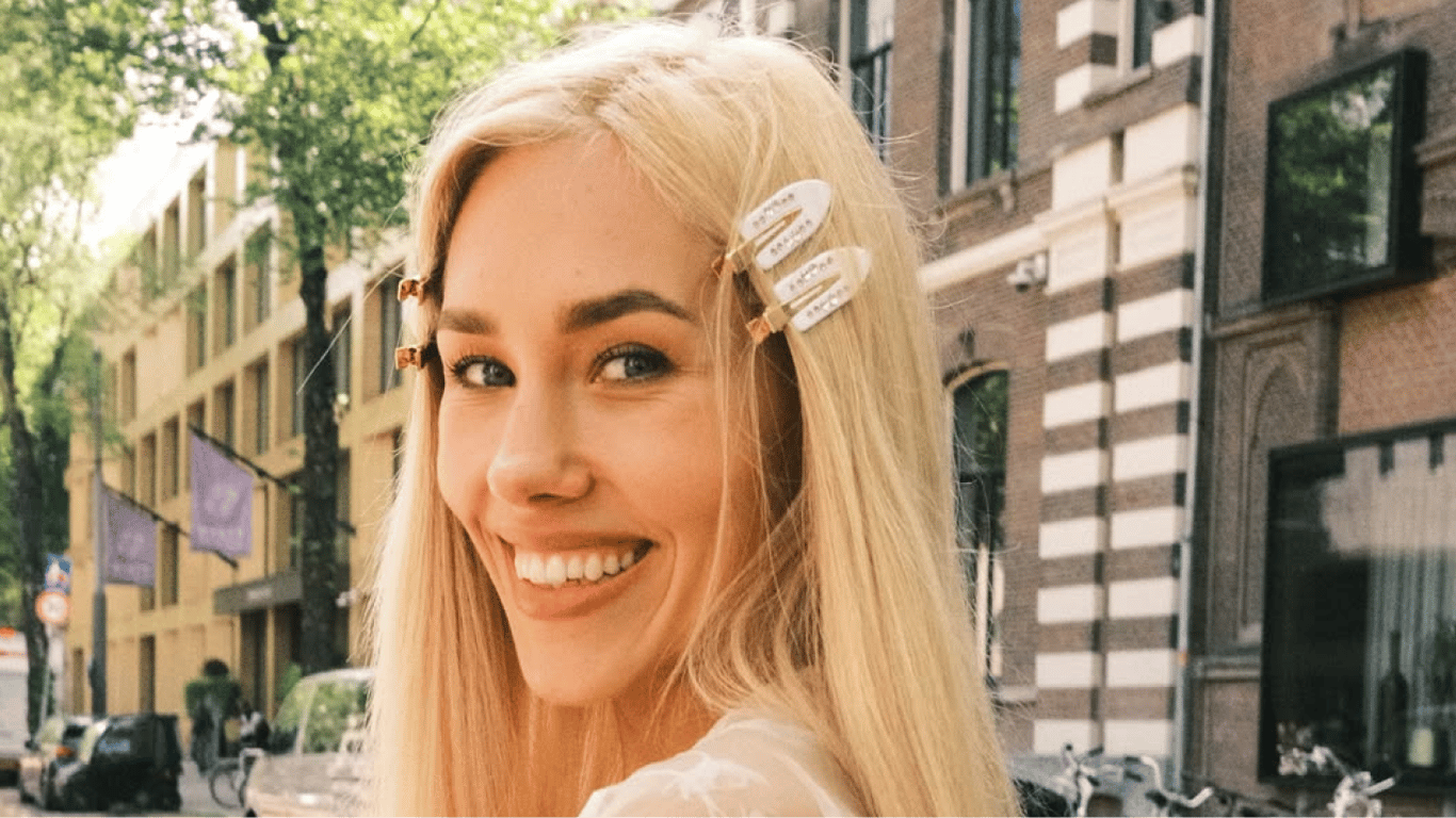 Dasha Kvitkova appears in a bold image - showcased her belly