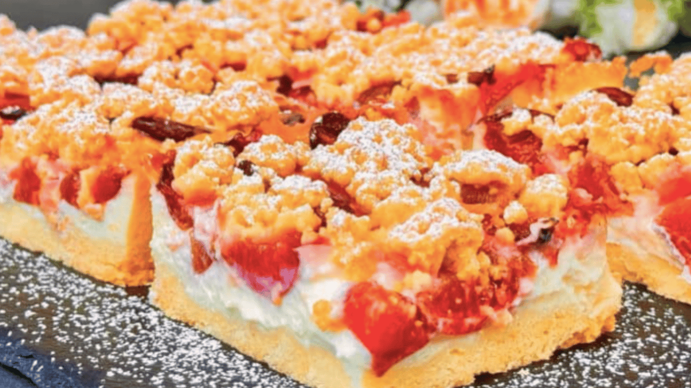 Plum Queen Pie - a pride among summer desserts